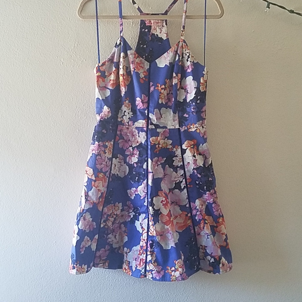 Floral racerback dress